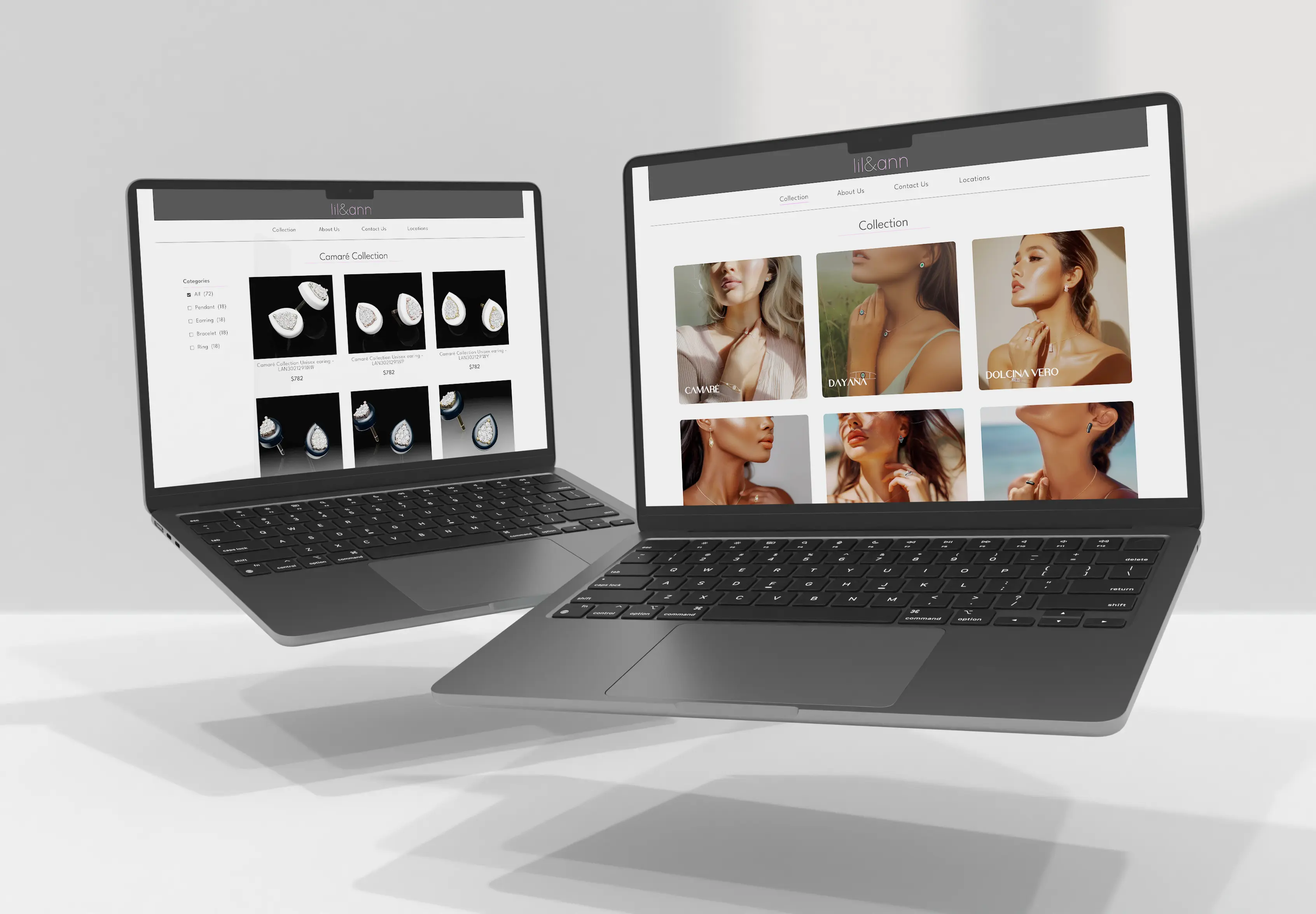 Luxury Jewelry Website Design